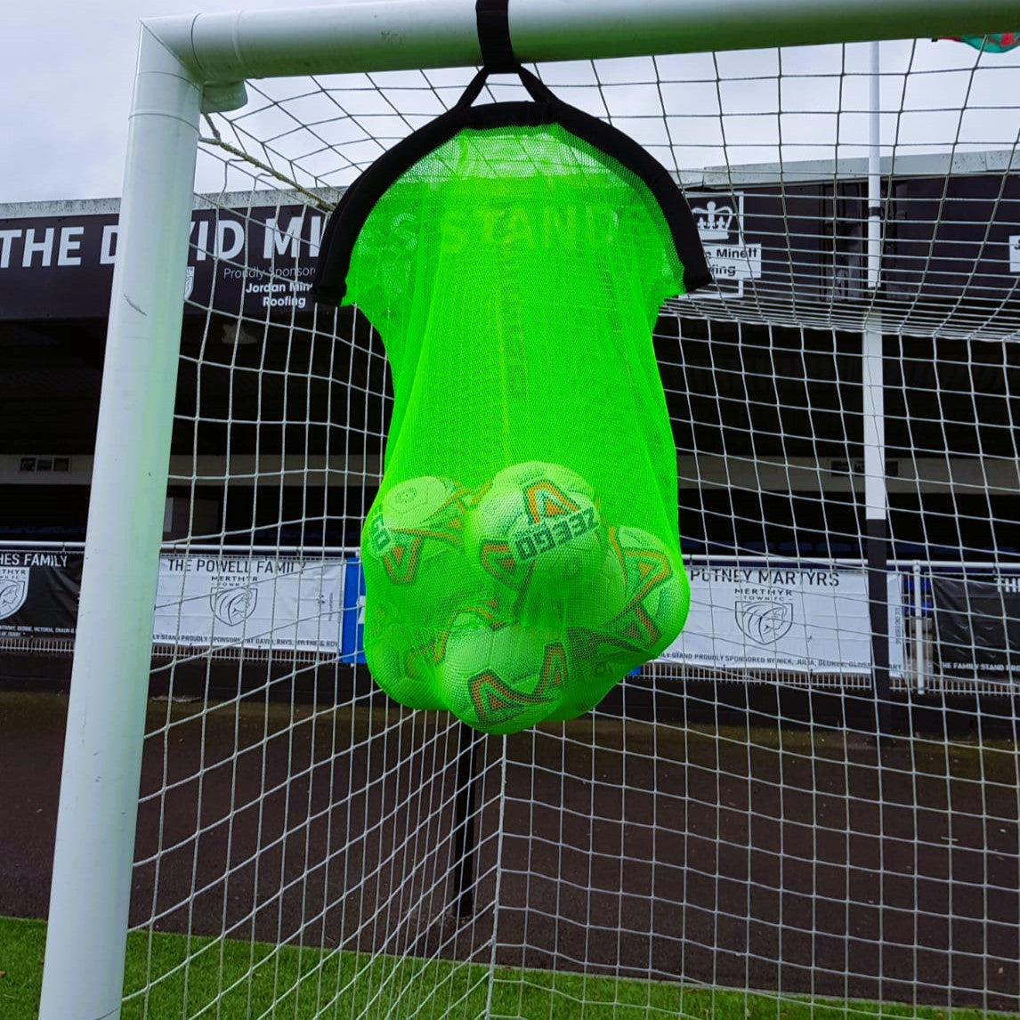 2IN1 TARGET NET & BALL CARRY BAG (TOP BINS SQUARE)