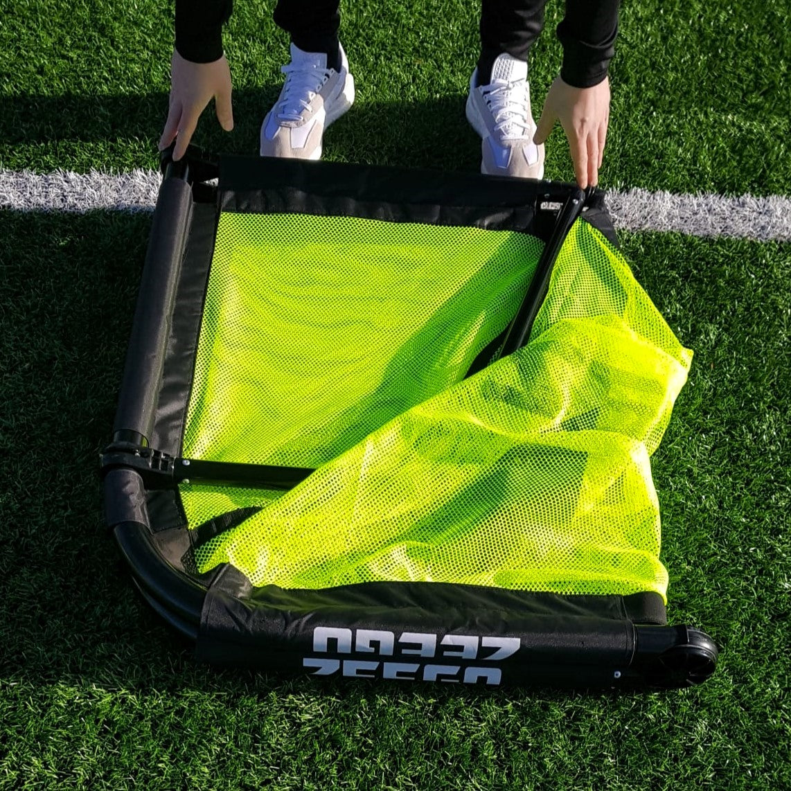 ZEEGO PRO Folding Aluminium Football Goal | 3 SIZES