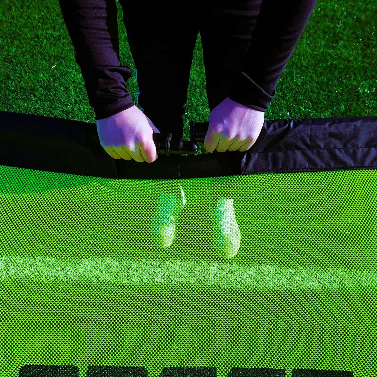 ZEEGO PRO Folding Aluminium Football Goal | 3 SIZES