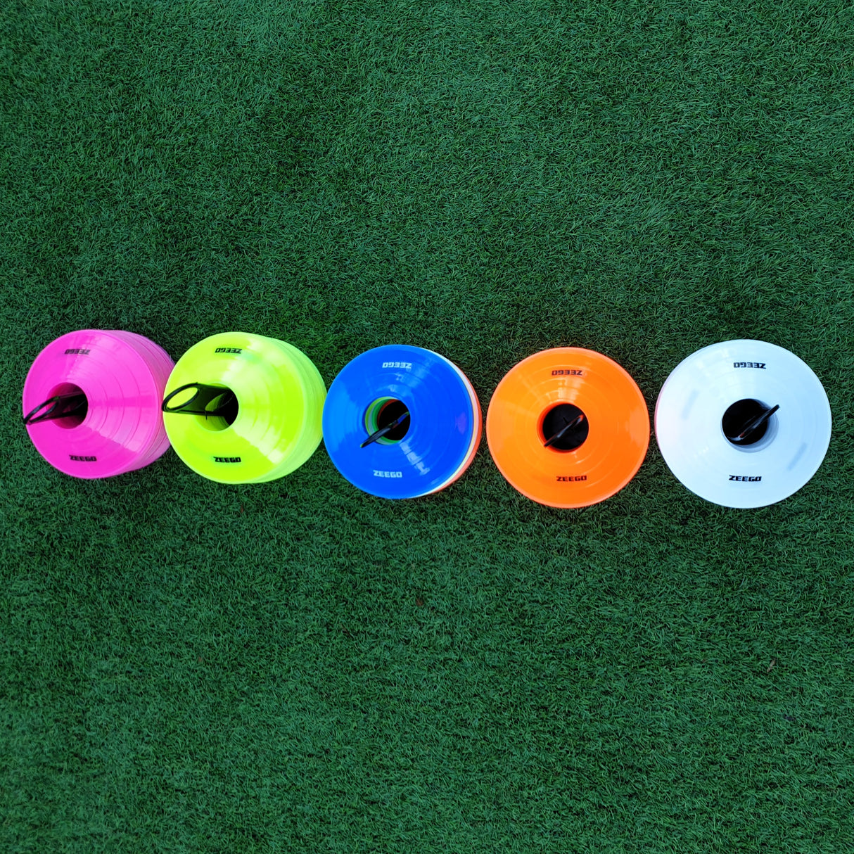 ZEEGO SPORTS TRAINING MARKER CONES