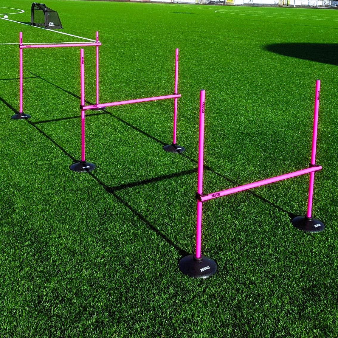 ZEEGO Adjustable Hurdles Poles