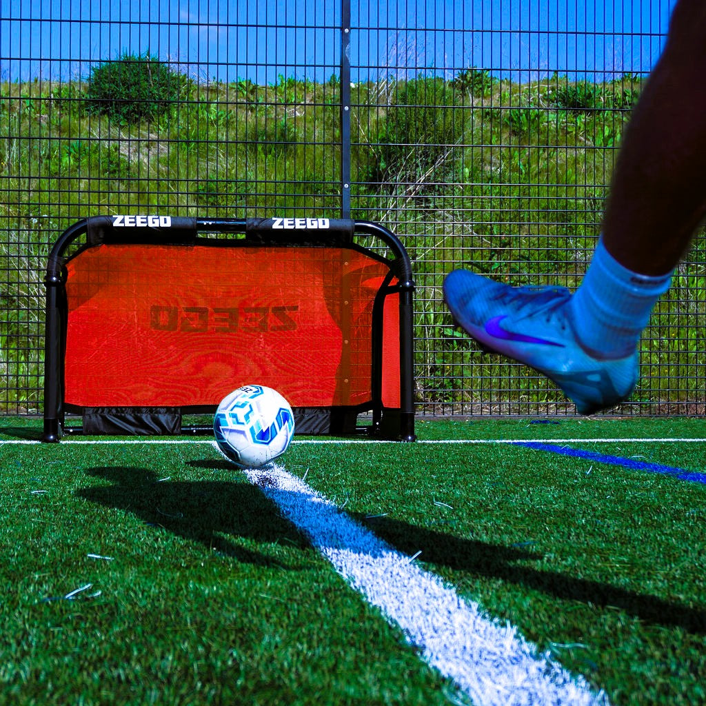 ZEEGO PRO Folding Aluminium Football Goal | 3 SIZES