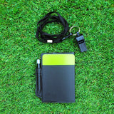 ZEEGO Football Referee Wallet & Whistle Set