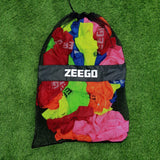 ZEEGO FOOTBALL TRAINING BIB BAG