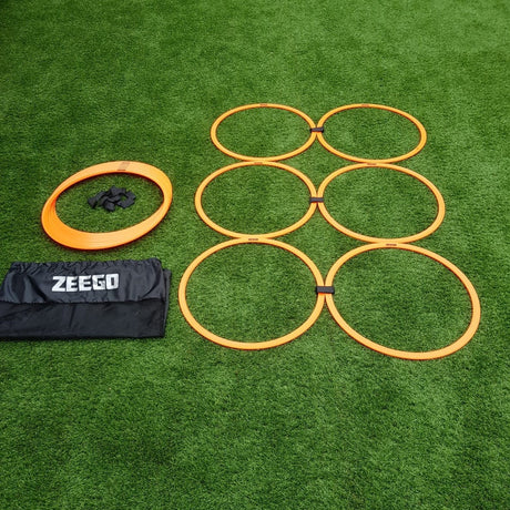 ZEEGO Speed & Agility Rings (12 Pack)